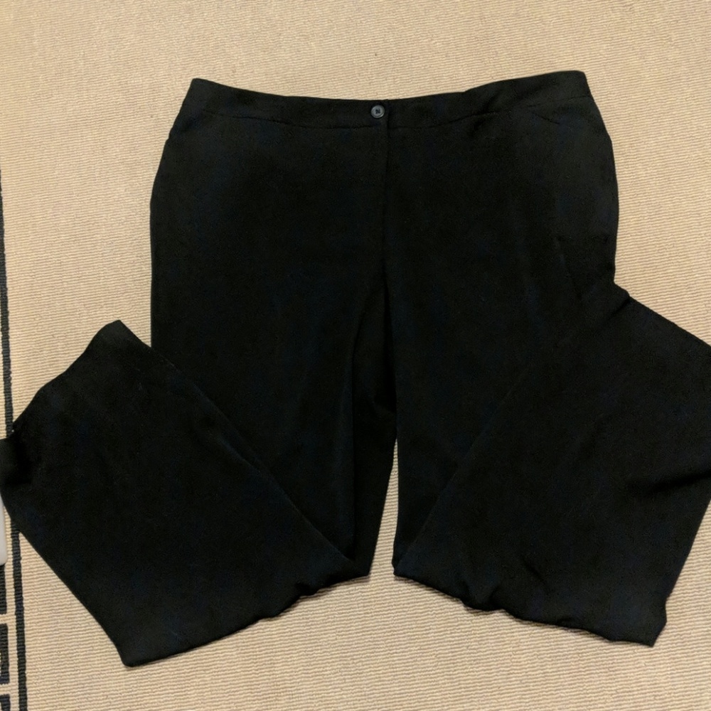 Black dress pants 20W